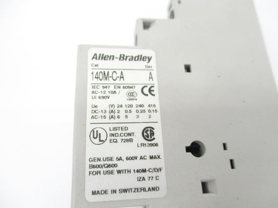 ALLEN BRADLEY 140M-C-ASA02 SER. A NSNP
