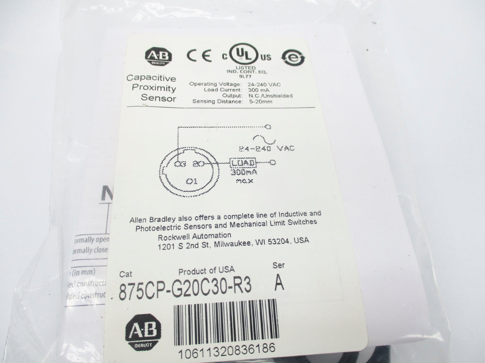 INDUSTRIAL SPARE PART 875CP-G20C30-R3 SER. A NSMP