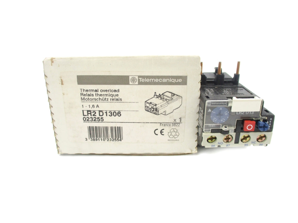 TELEMECANIQUE LR2D1306 1-1.6A NSMP