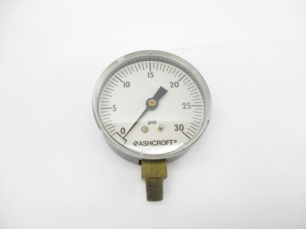 ASHCROFT 25W1005H01L30# 0-30PSI NSMP