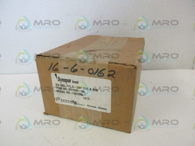DYNAPAR 2212001100 ENCODER *FACTORY SEALED*
