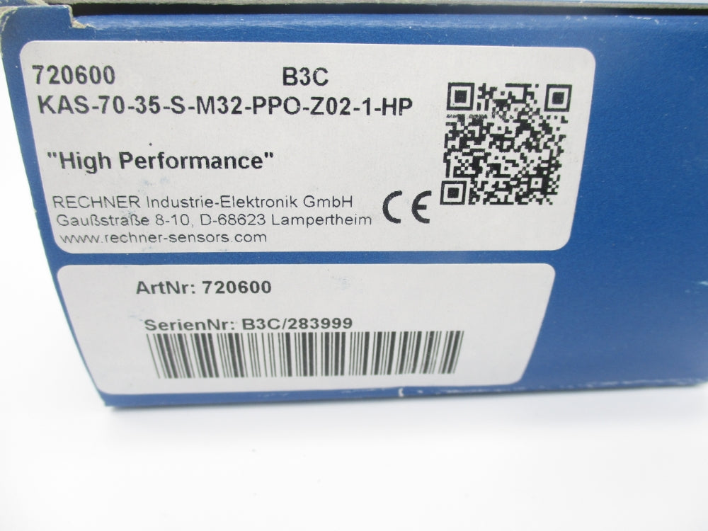 RECHNER KAS-70-35-S-M32-PPO-S02-1-HP 720600 NSMP
