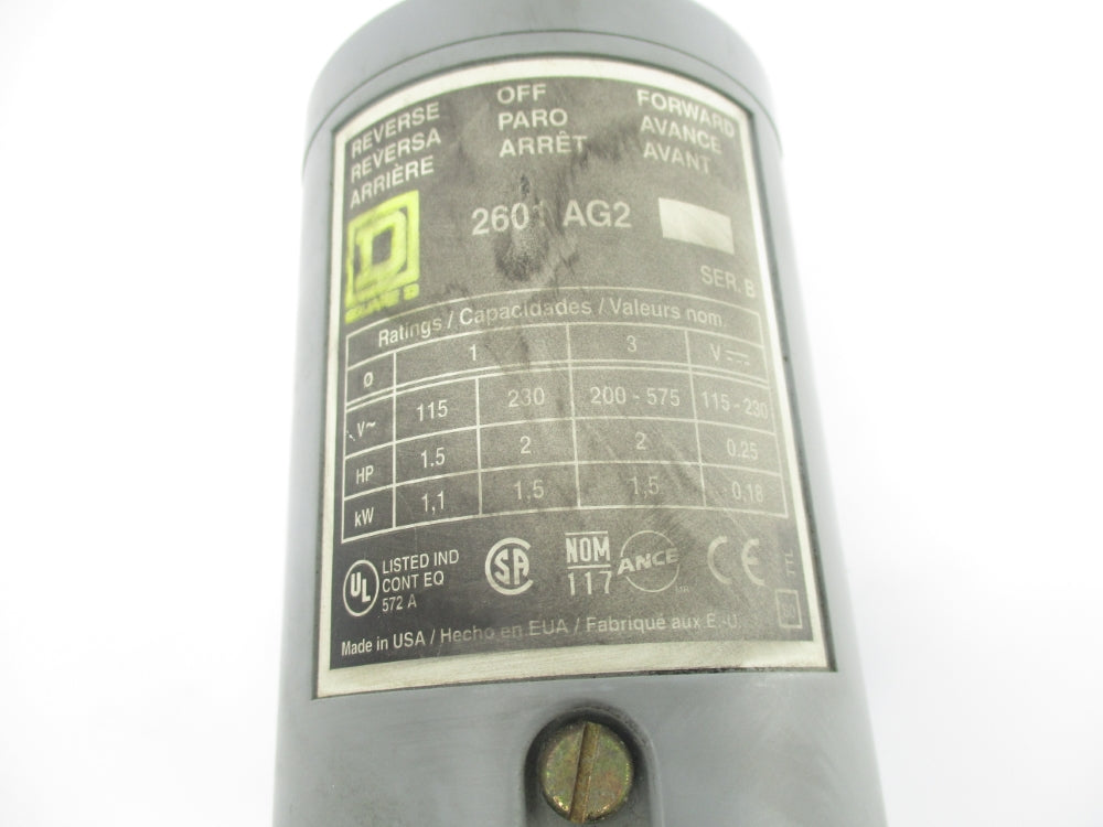 SQUARE D 2601AG2 SER. B 115-230V NSNP