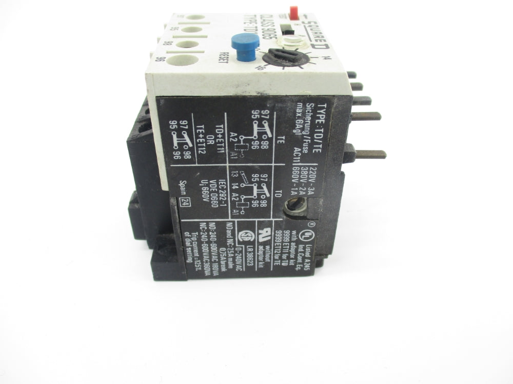 SQUARE D 9065TD11.5 660V 11.5-14A UNMP