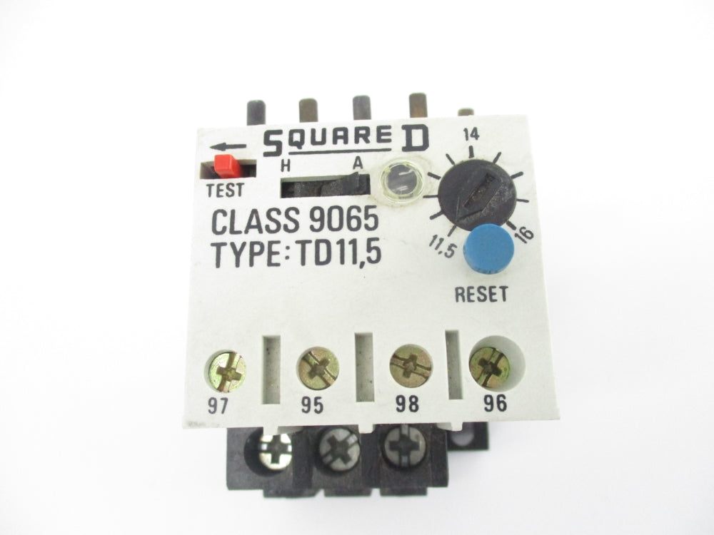 SQUARE D 9065TD11.5 660V 11.5-14A UNMP