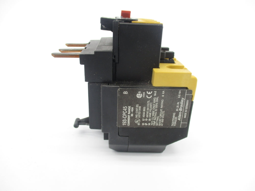 INDUSTRIAL SPARE PART 193-CPC45 SER. B 600V 30-45A (BK/YL) NSMP