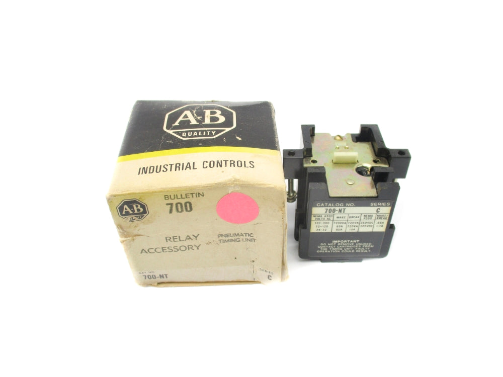 ALLEN BRADLEY 700-NT SER. C (BK/YL) NSMP