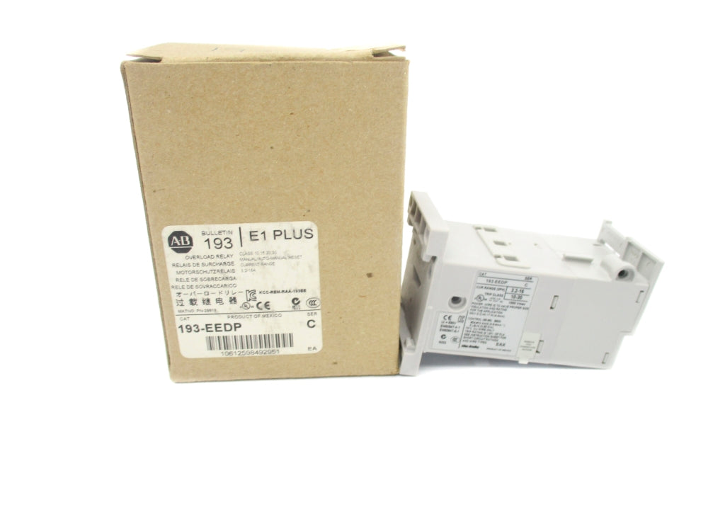 ALLEN BRADLEY 193-EEDP SER. C 1000V 3.2-16A (BR/WH) NSMP