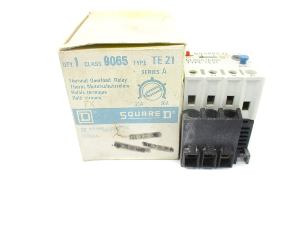 SQUARE D 9065TE21 SER. A 660V 21-26A NSMP