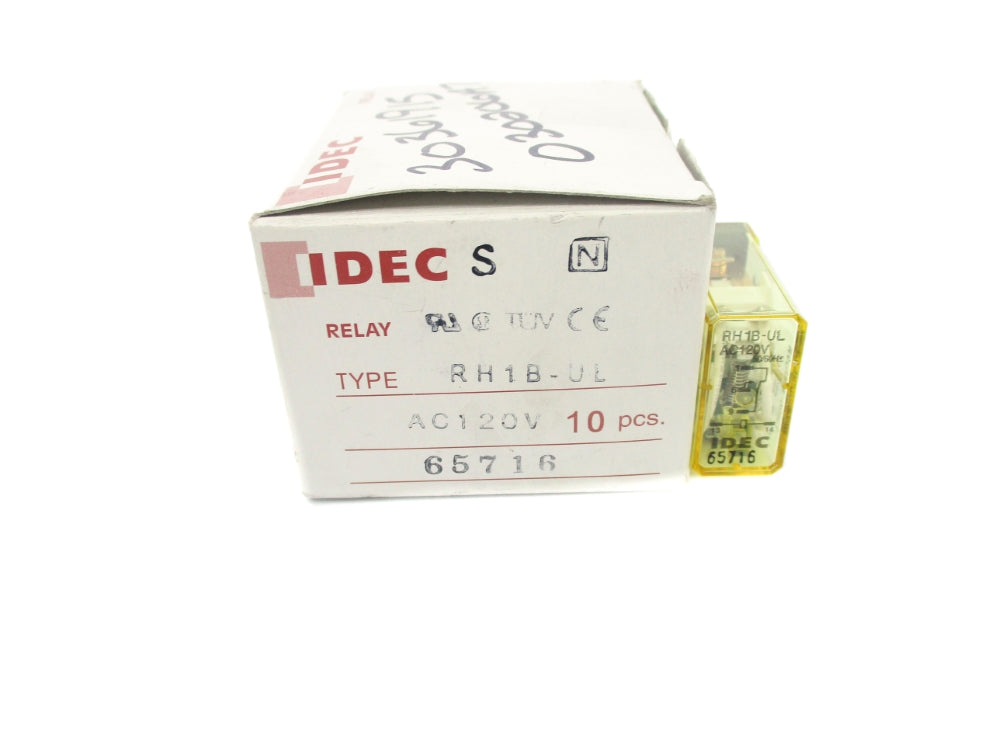 IDEC RH1B-UL 120VAC 10A (PKG OF 10) NSMP