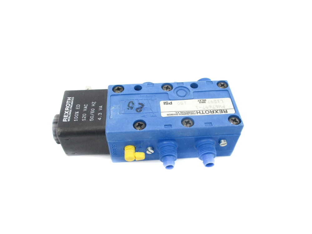 REXROTH PW67697-1 120VAC 150PSI UNMP