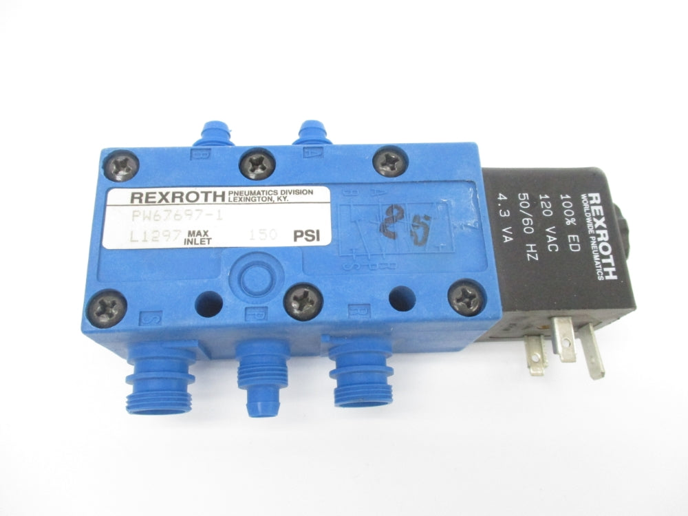 REXROTH PW67697-1 120VAC 150PSI UNMP