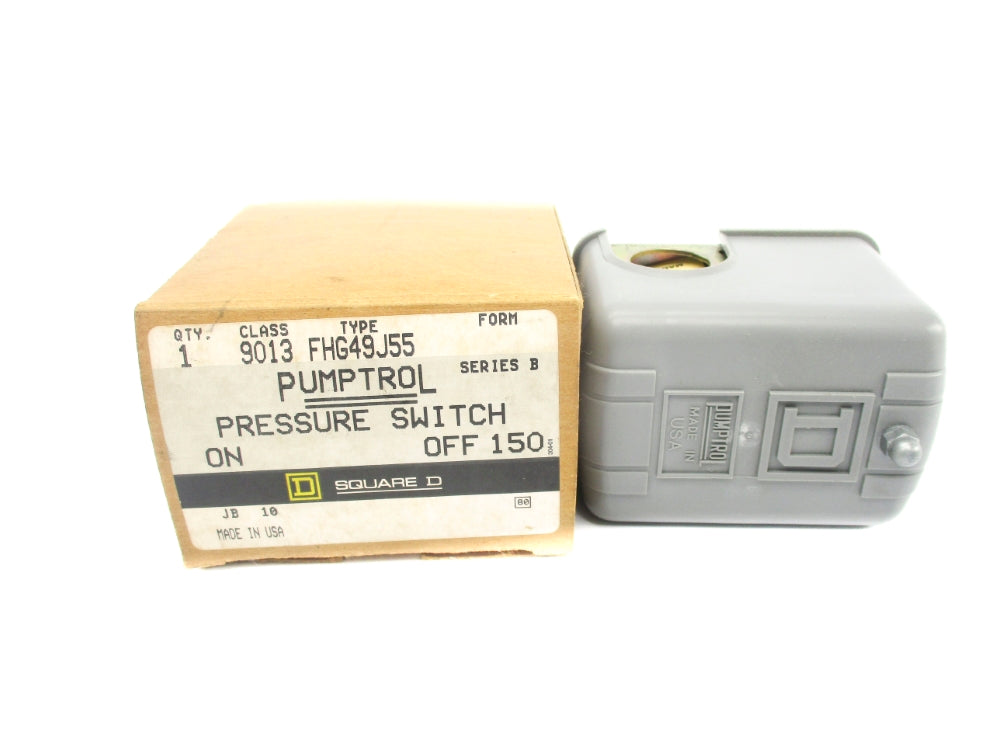 SQUARE D 9013FHG49J55 SER. B 150PSI NSMP