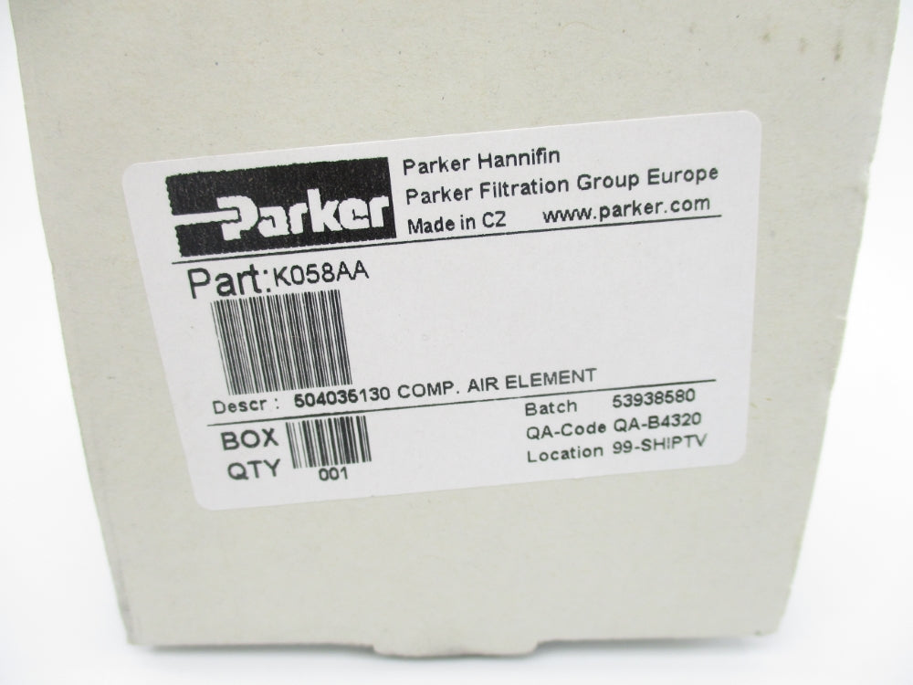 PARKER K058AA NSMP