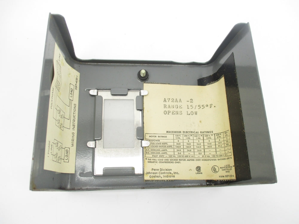 JOHNSON CONTROLS A72AA-2 15-55F NSNP