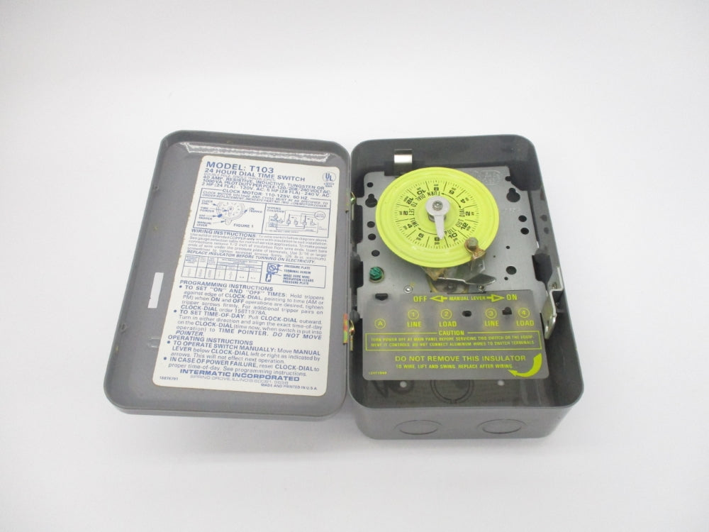 INTERMATIC T103 24HR NSNP