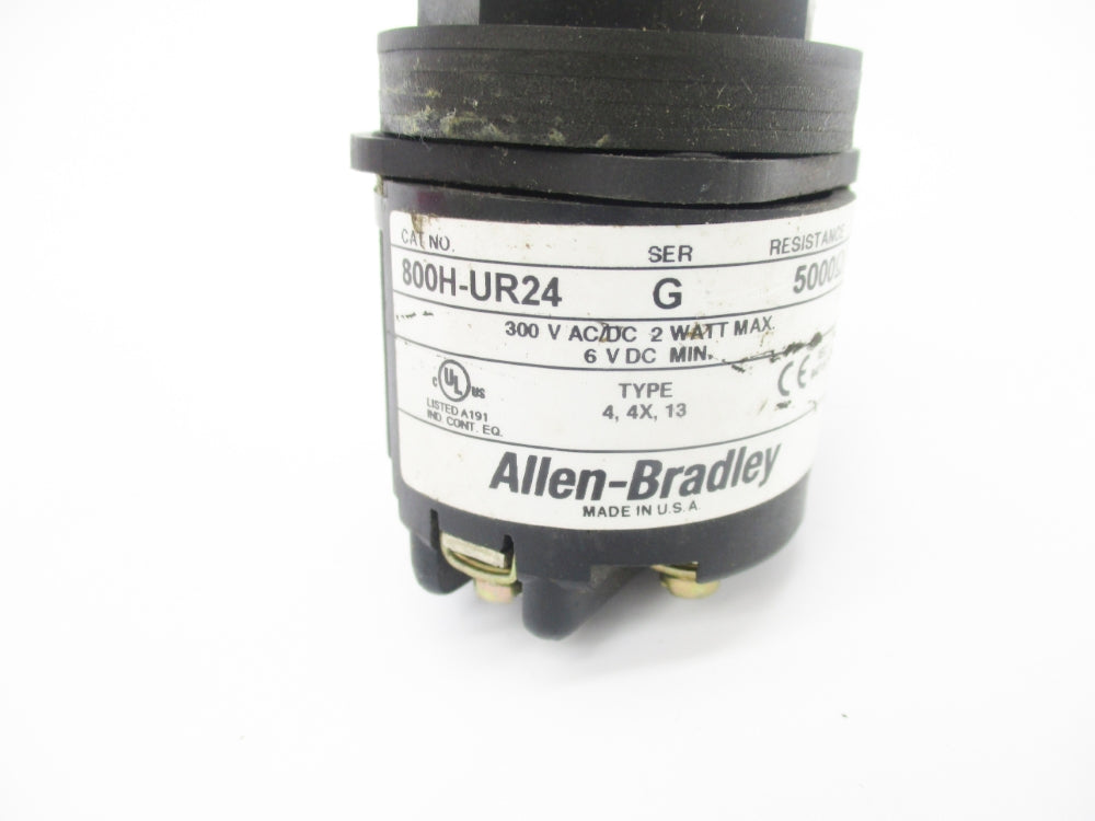 ALLEN BRADLEY 800H-UR24 SER. G UNMP