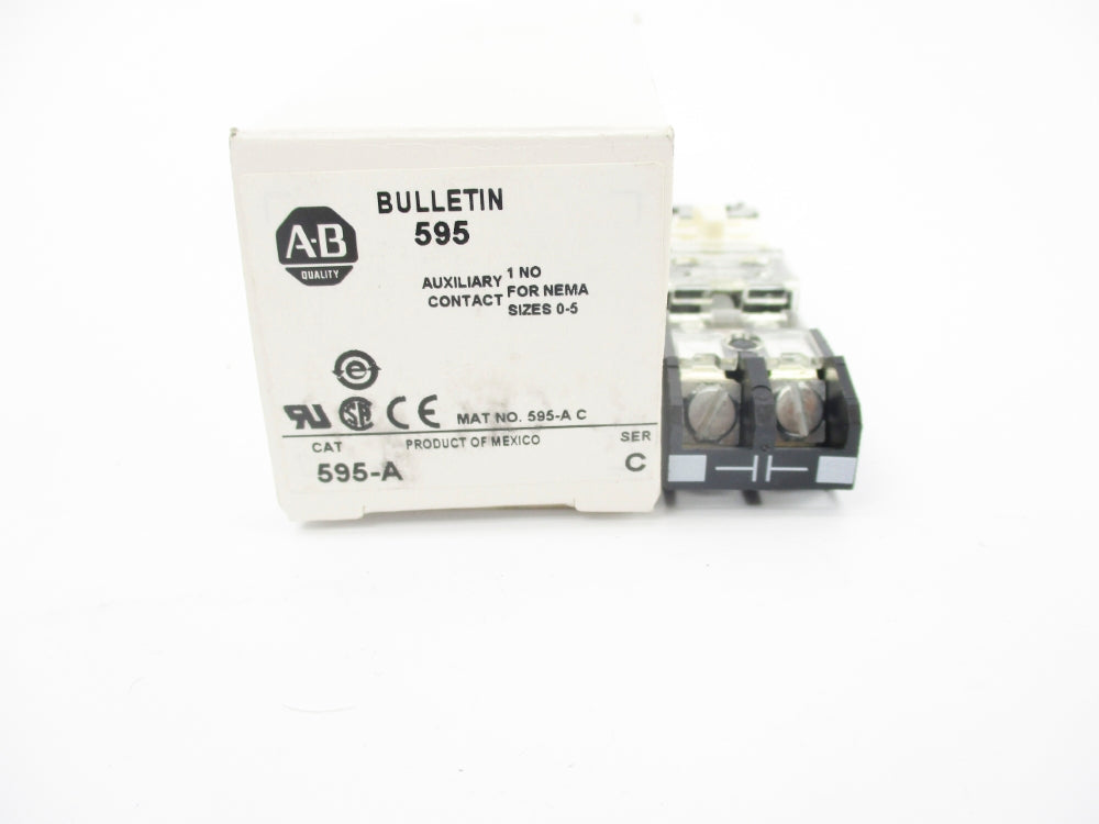 ALLEN BRADLEY 595-A SER. C 600VAC (WH) NSMP