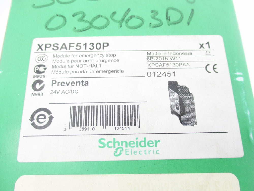 SCHNEIDER ELECTRIC XPSAF5130P 24VAC/DC 1.5A NSMP