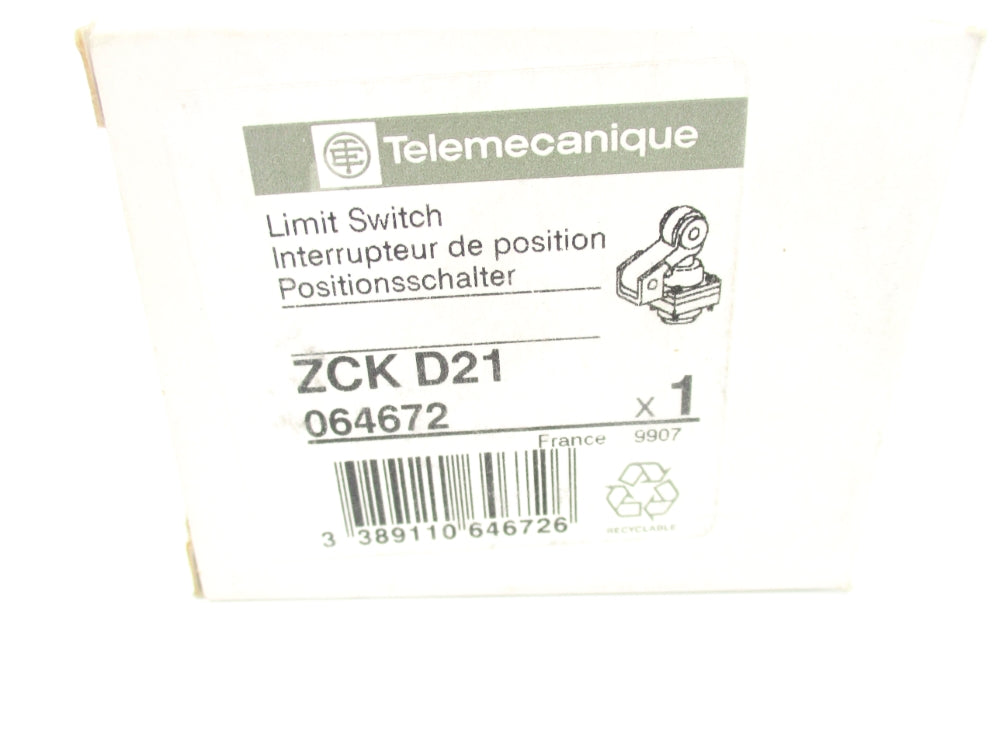 TELEMECANIQUE ZCKD21 NSMP
