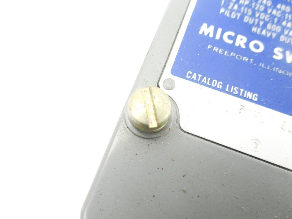 MICRO SWITCH 51ML1 600VAC 20A UNMP