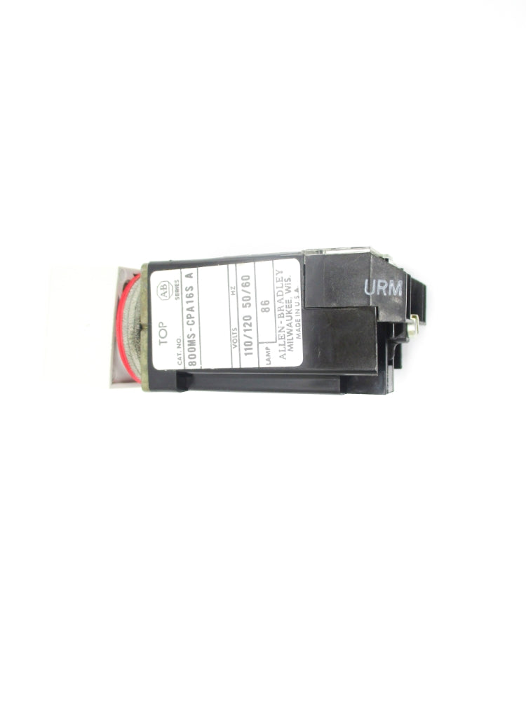 ALLEN BRADLEY 800MS-CPA16XAS SER. A (GY/BL) NSMP