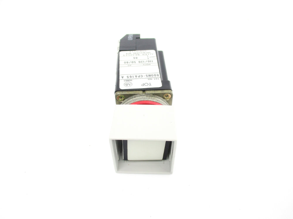 ALLEN BRADLEY 800MS-CPA16XAS SER. A (GY/BL) NSMP