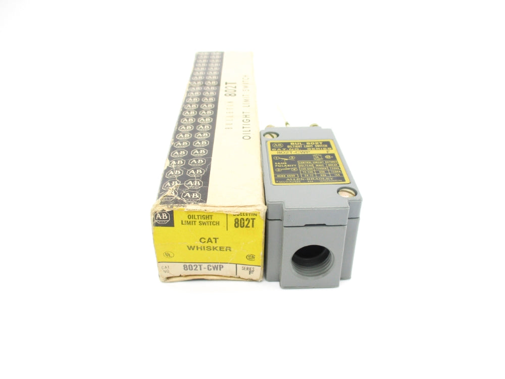 ALLEN BRADLEY 802T-CWP SER. F (BK/YL) NSMP