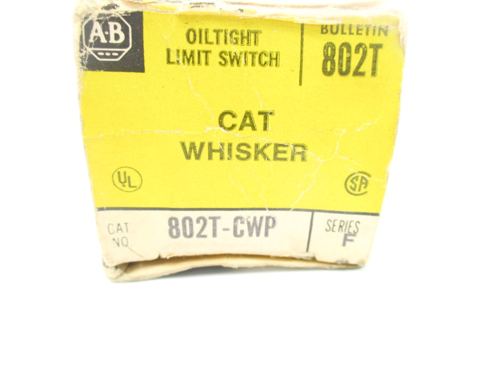 ALLEN BRADLEY 802T-CWP SER. F (BK/YL) NSMP