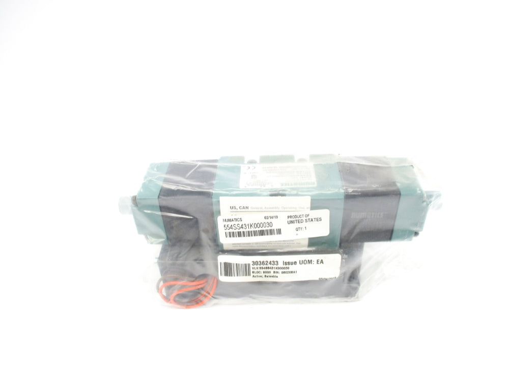 NUMATICS 554SS431K000030 110/120V 150PSIG NSMP