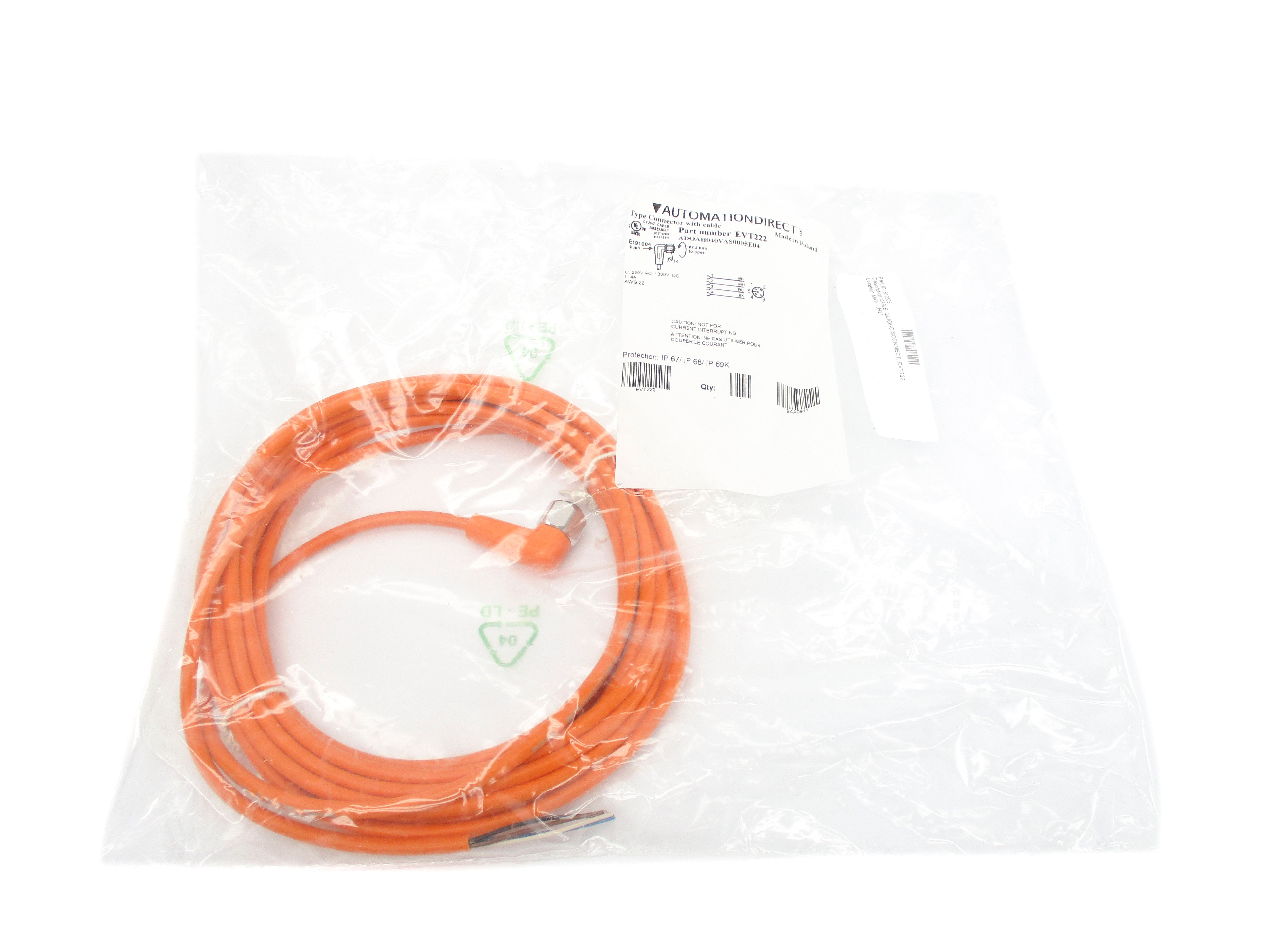 AUTOMATION DRIECT EVT222 ADOAH040VAS0005E04 NSMP