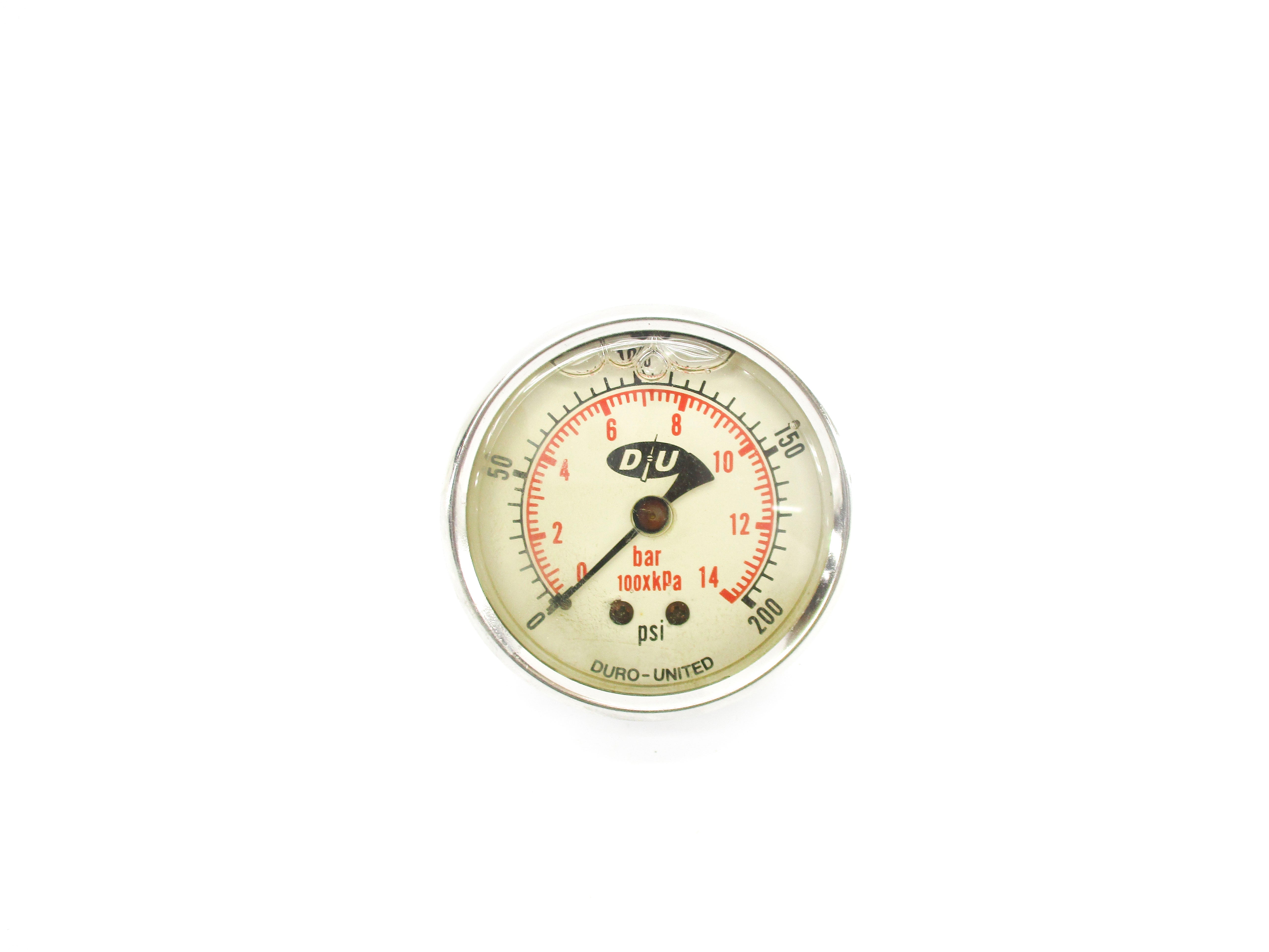 DURO-UNITED 25-400FG-02B-0/200 0-200PSI NSNP