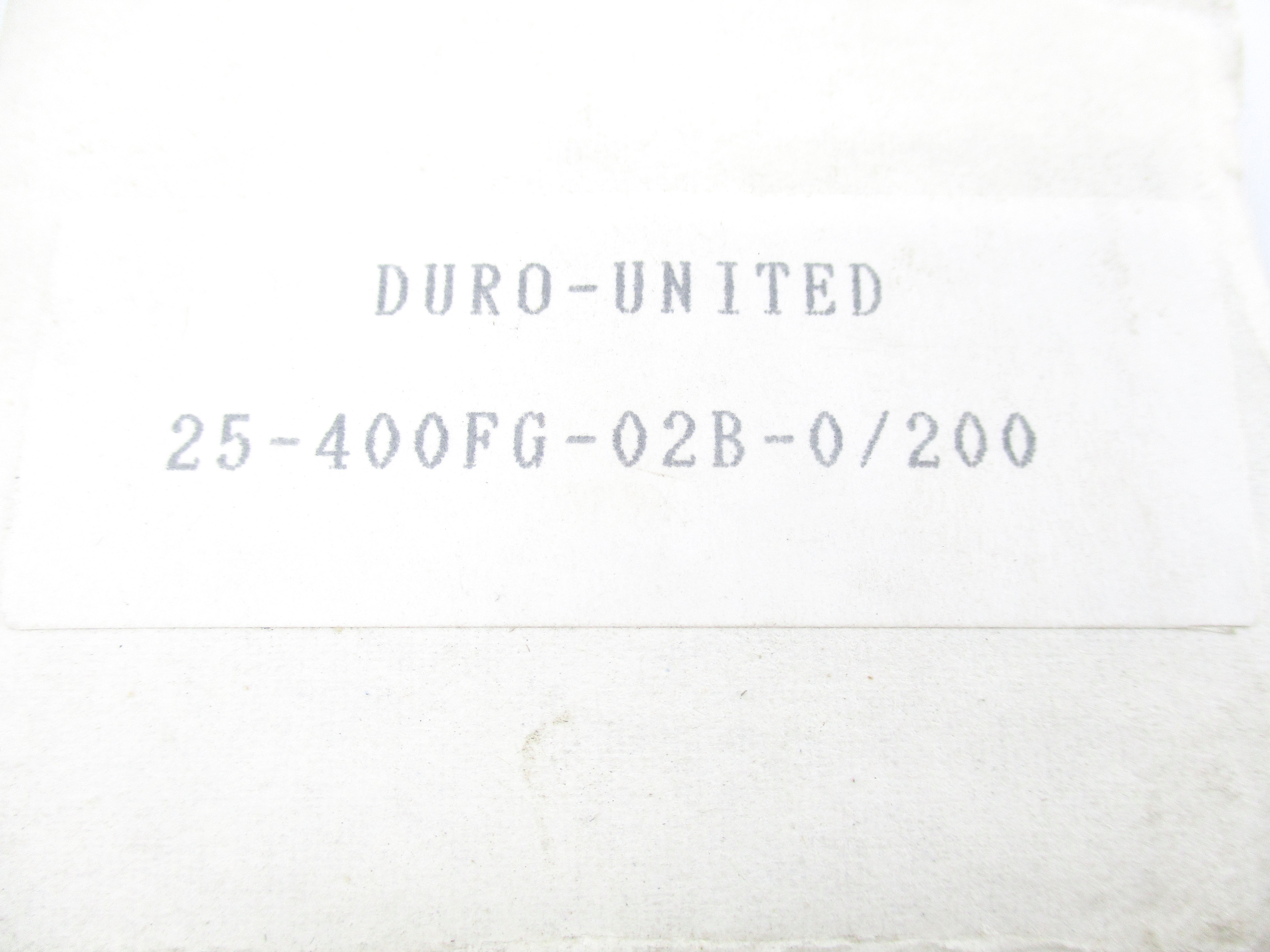 DURO-UNITED 25-400FG-02B-0/200 0-200PSI NSNP