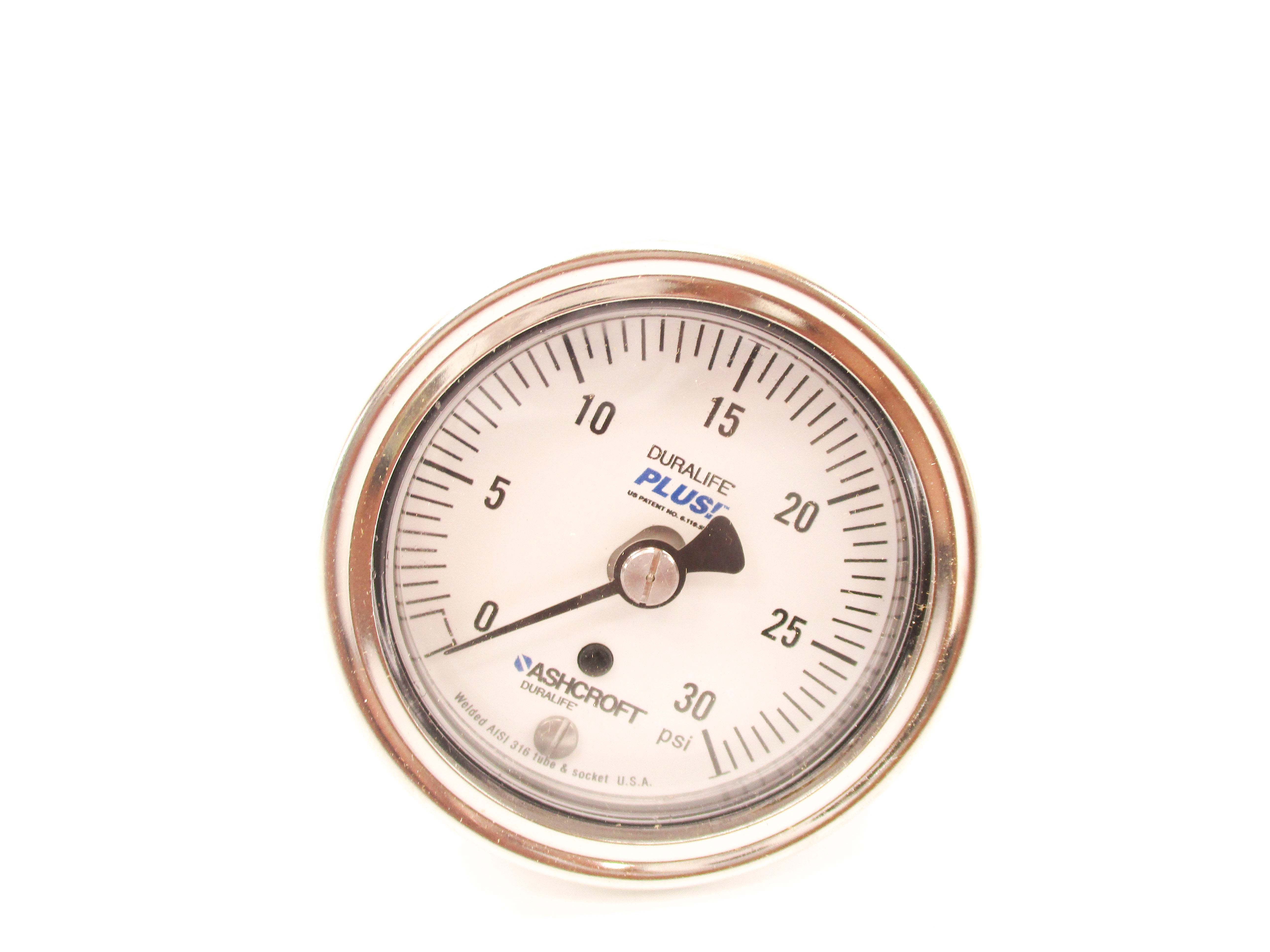 ASHCROFT 25-1009-SW-02B-30# 14EFR1 0-30PSI NSMP