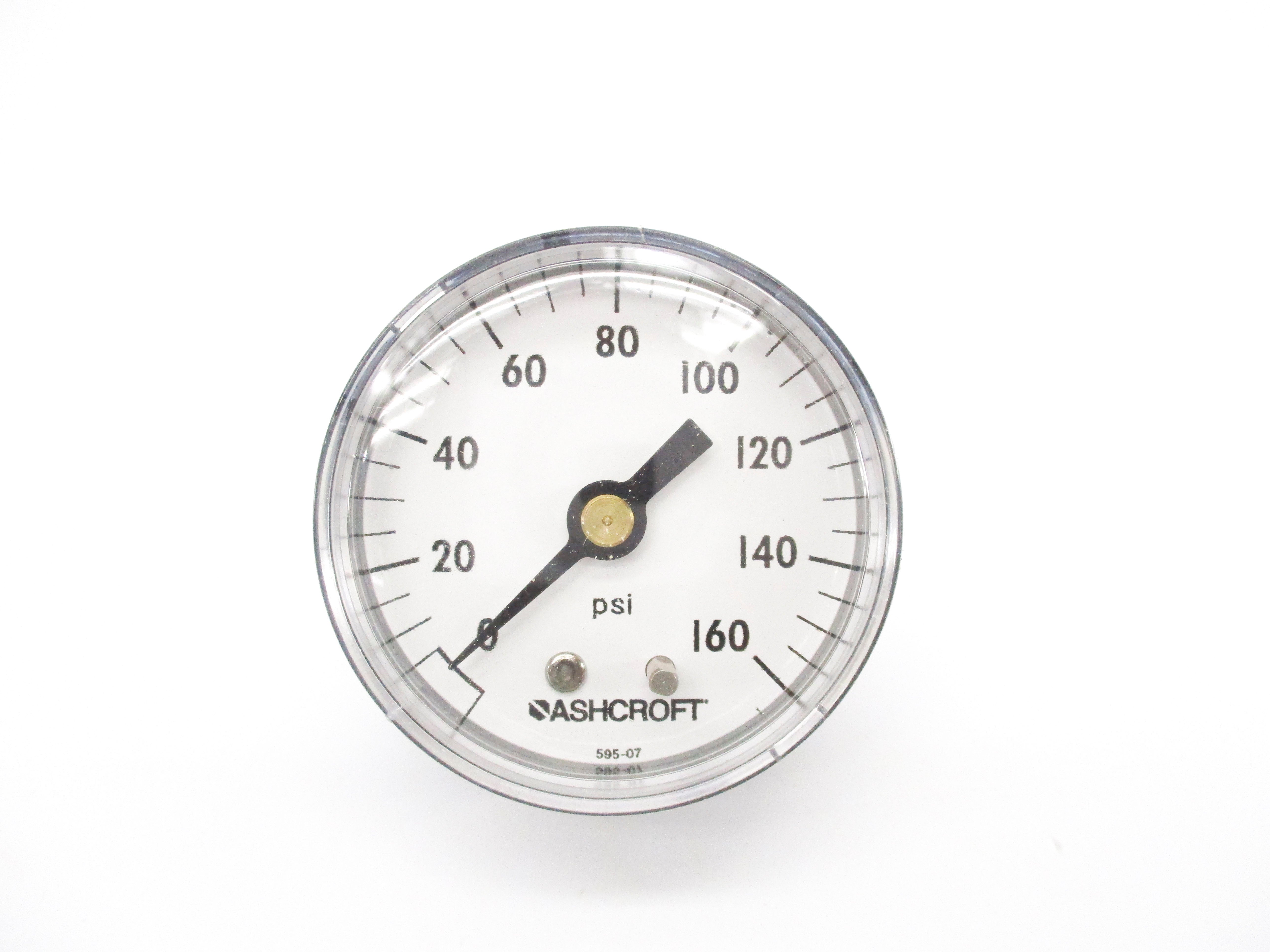 ASHCROFT 20W1005PH02BXZG160# 33HR02 0-160PSI NSMP