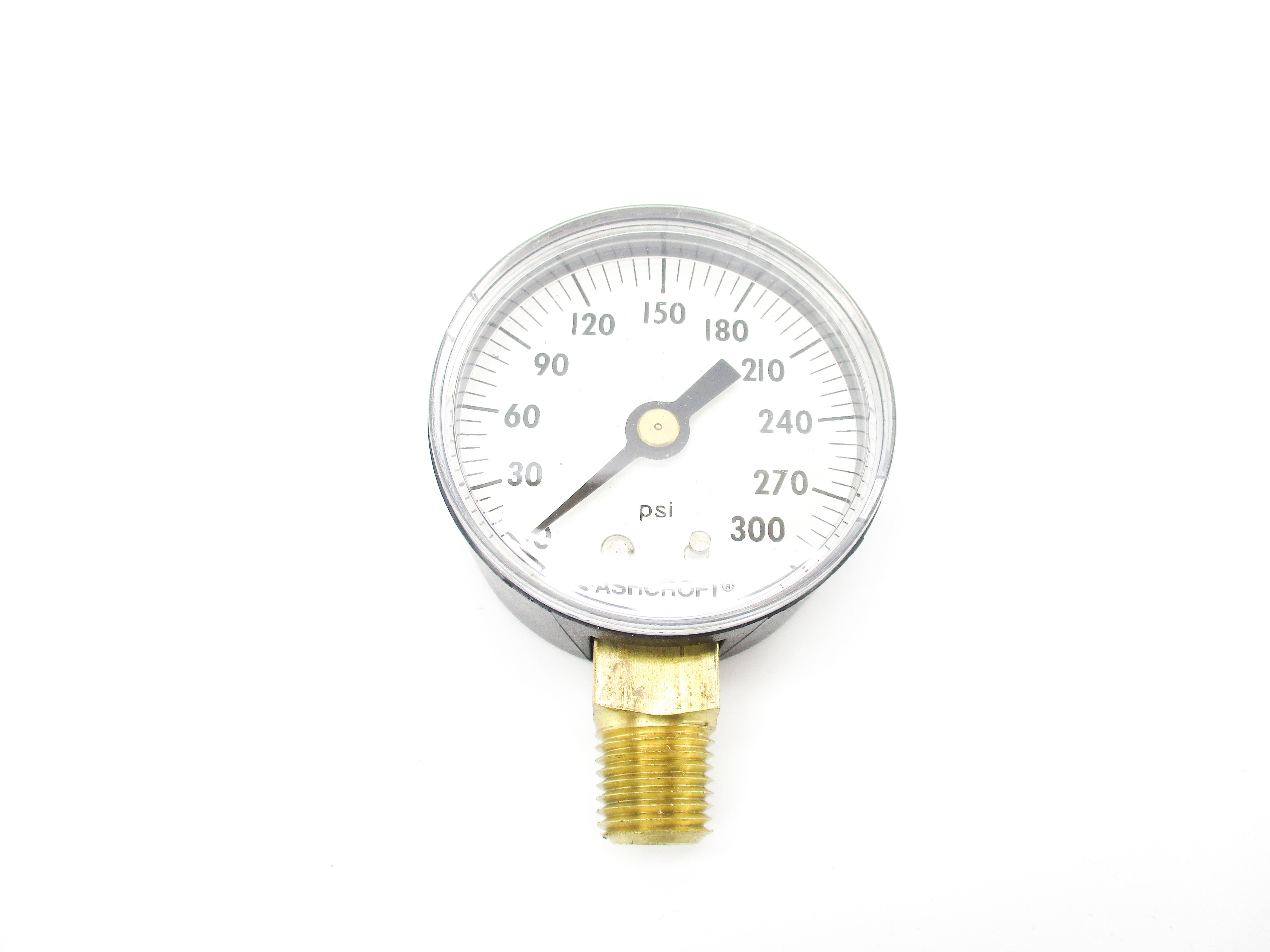 ASHCROFT 20W1005PH02LXZG300# 33HP91 0-300PSI NSMP