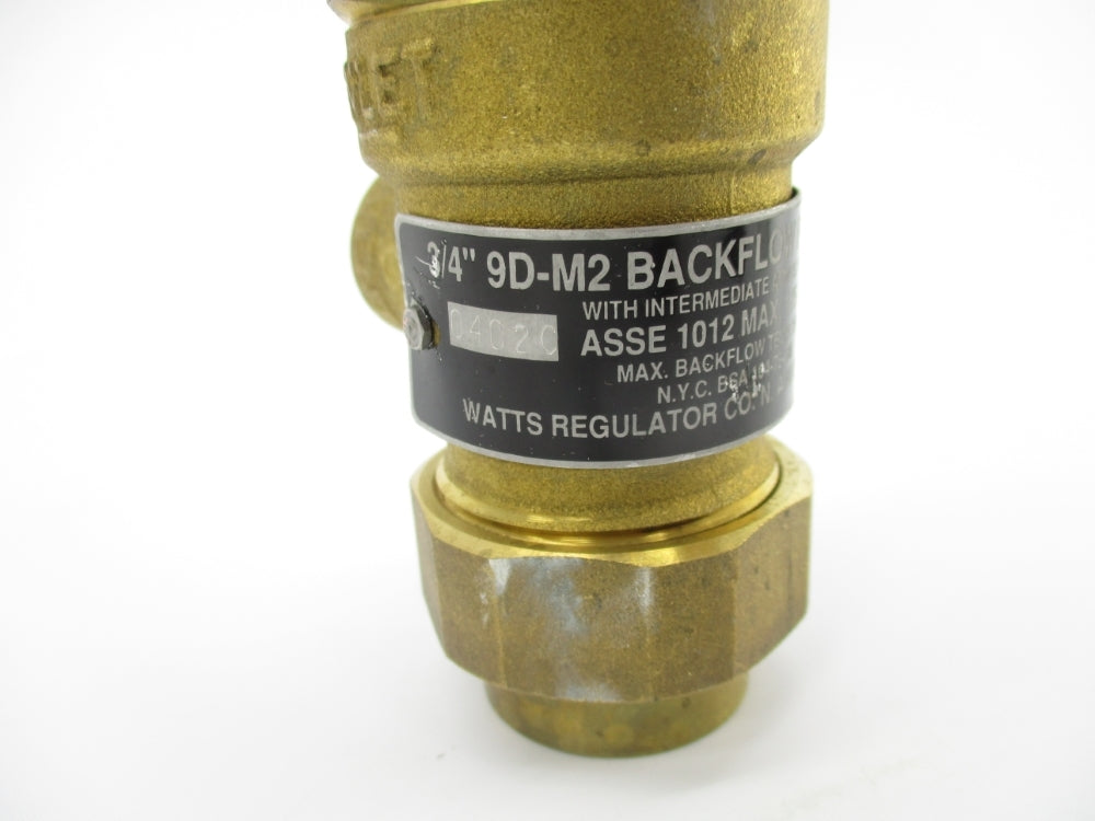 WATTS 3/4-9D-M2 175PSI NSNP