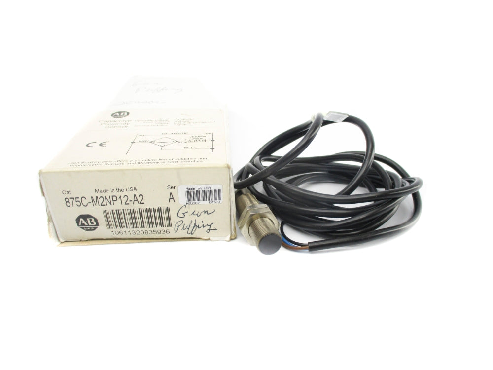 ALLEN BRADLEY 875C-M2NP12-A2 SER. A 10-48VDC (WH) NSMP