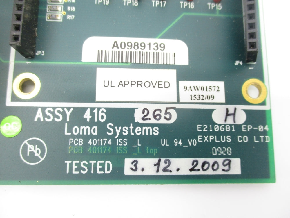 LOMA 416265 REV. H UNMP