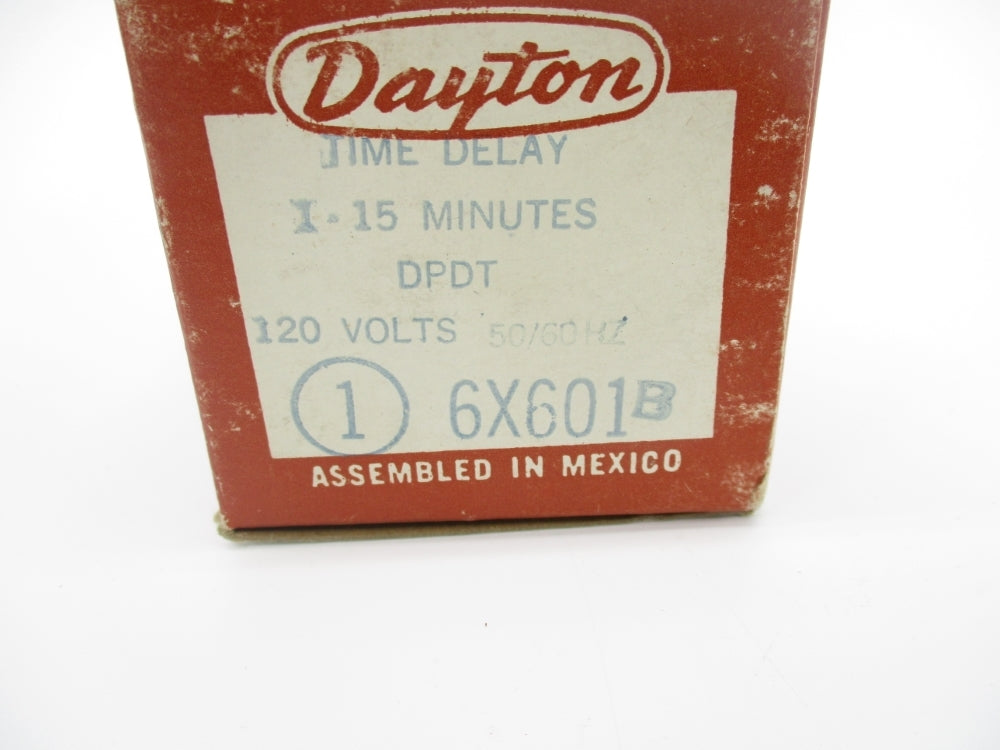 DAYTON 6X601B 120V 1-15MIN. NSMP