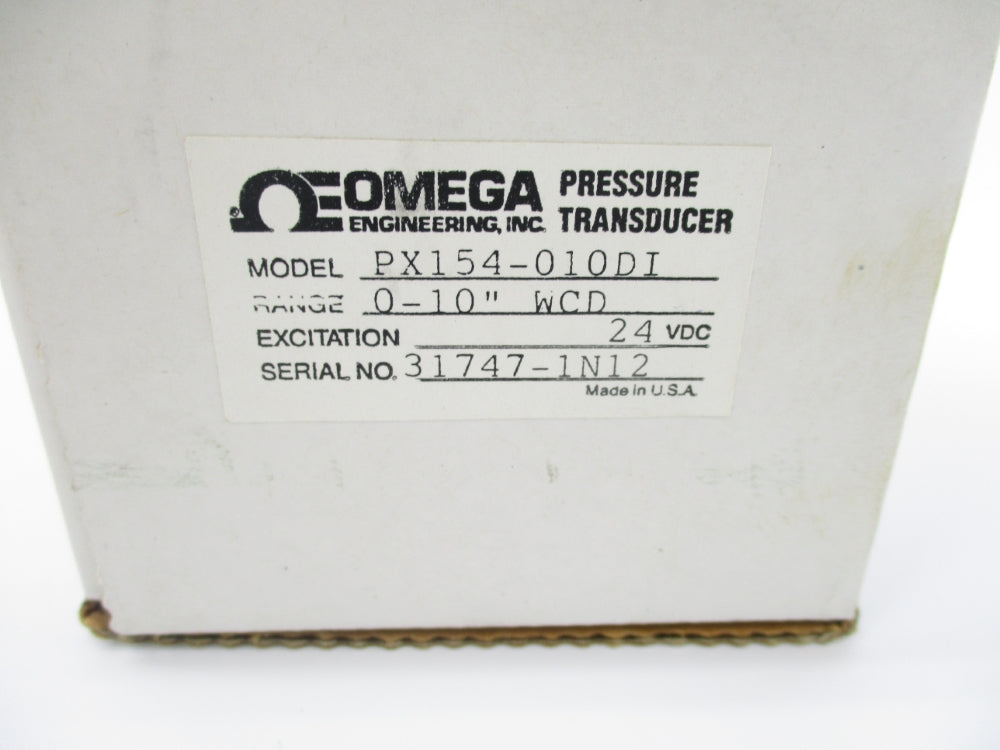 OMEGA PX154-010DI 0-10"WCD NSMP