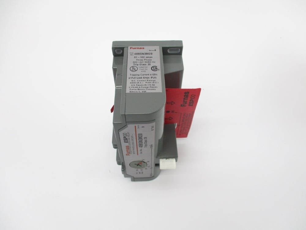 FURNAS 48BSN3M20 SER. B 600VAC 81-162A NSMP