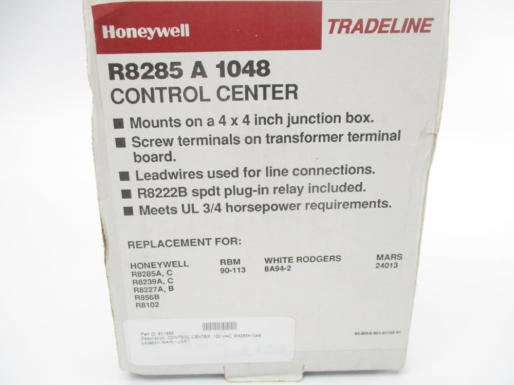 HONEYWELL R8285A1048 24V NSMP