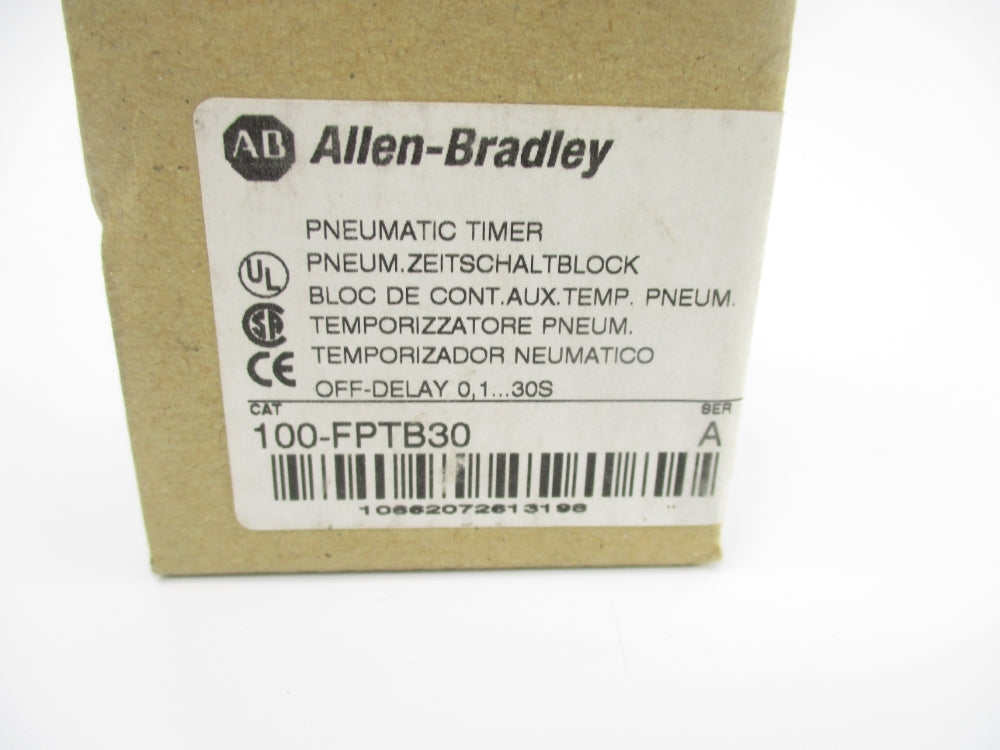 ALLEN BRADLEY 100-FPTB30 SER. A (BR/WH) NSMP