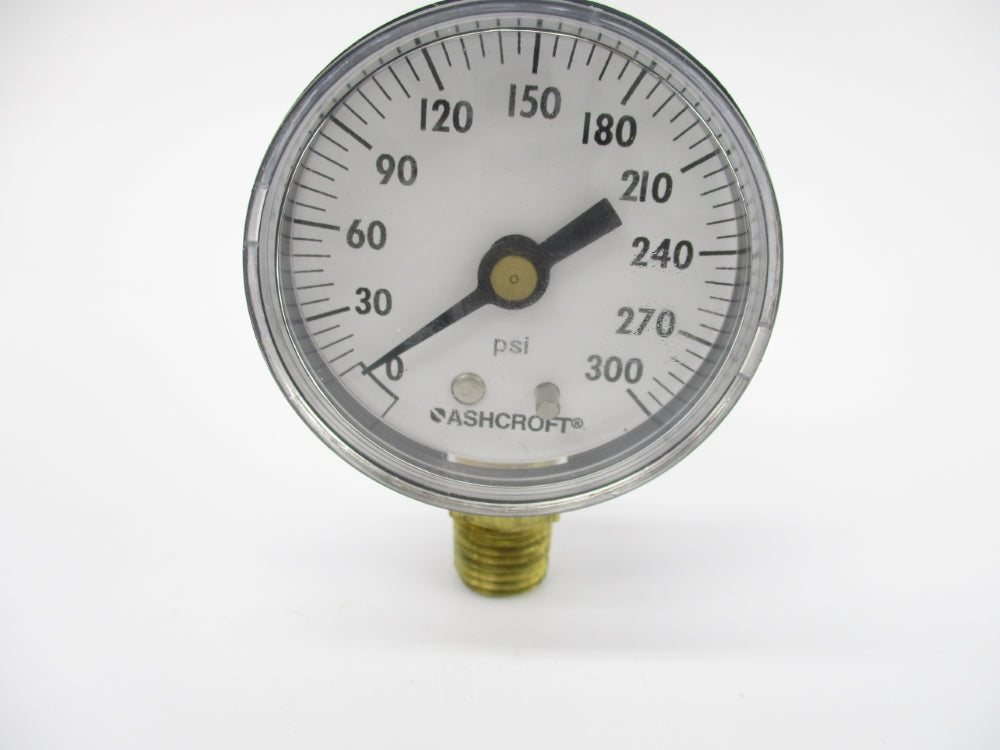 ASHCROFT 20W1005PH02LXZG300# 0-300PSI NSNP