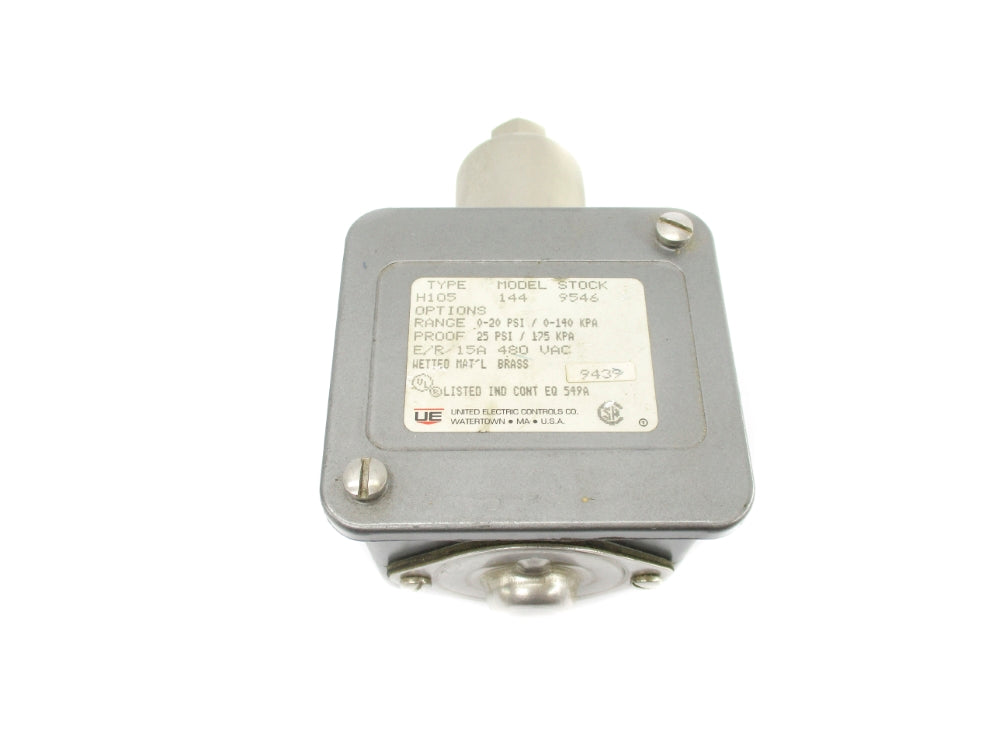 UNITED ELECTRIC H105144 0-20PSI NSNP