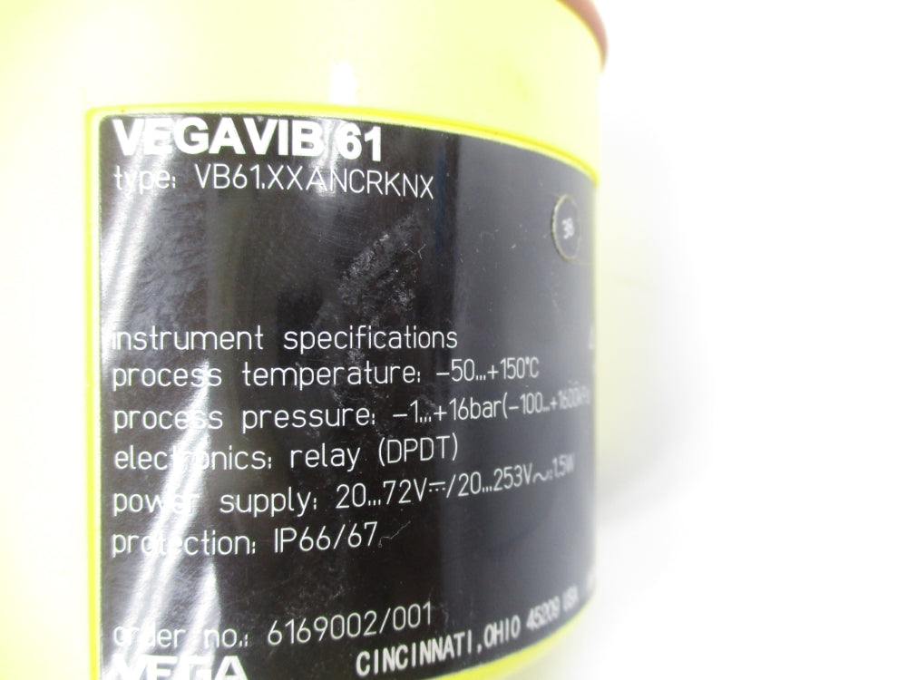 VEGA VEGAVIB61 VB61.XXANCRKNX (AS PICTURED) NSNP