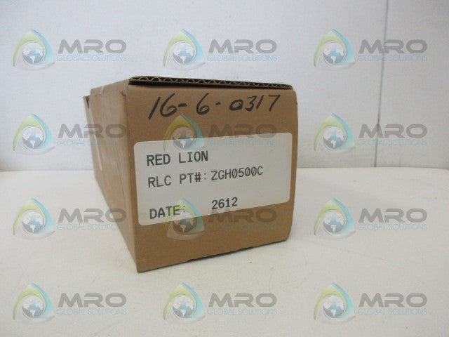 RED LION ZGH0500C LENGTH SENSOR DOUBLE SHAFT/QUADRATURE *NEW IN BOX*