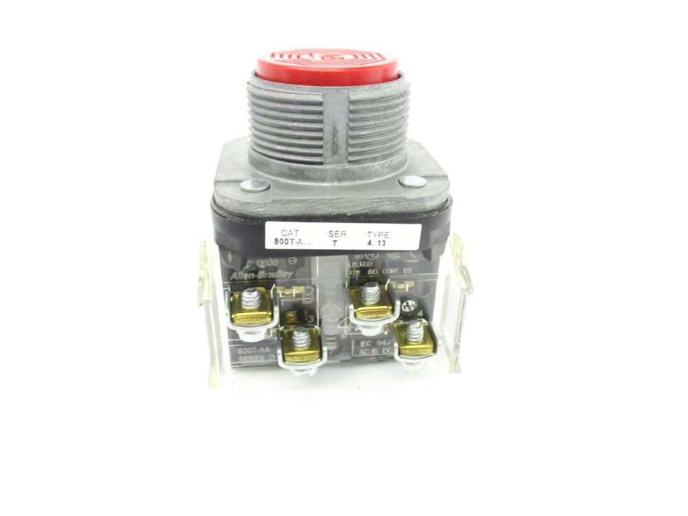 ALLEN BRADLEY 800T-A6A SER. T (BR/WH) NSMP