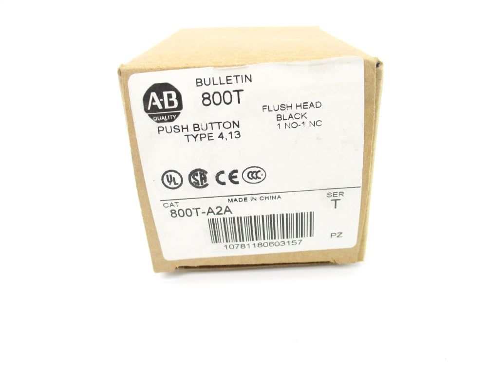 ALLEN BRADLEY 800T-A2A SER. T (BR/WH) NSMP